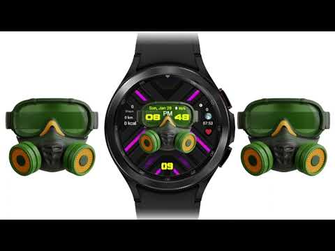 Toxic Animated Watch Face