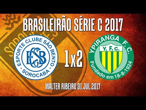 Gols São Bento Sorocaba 1x2 Ypiranga - Brasileirão Serie C