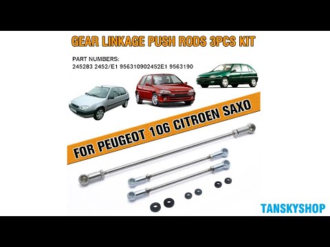 Gear Linkage Push Rods