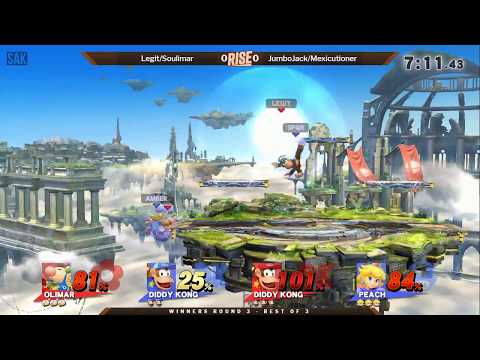 Rise 2018 Doubles WR3 - Legit/Soulimar (Red) vs JumboJack/Mexicutioner (Blue)