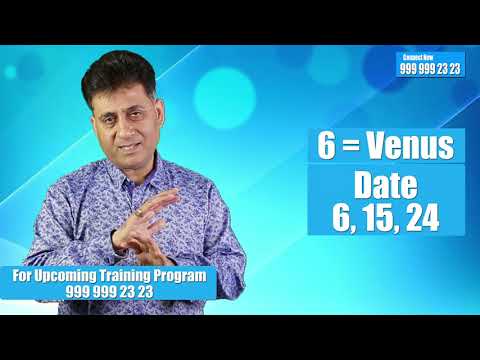 Numerology for Number 6 I Numerology for Date of birth 6,15 and 24 I Numerologist Arviend Sud