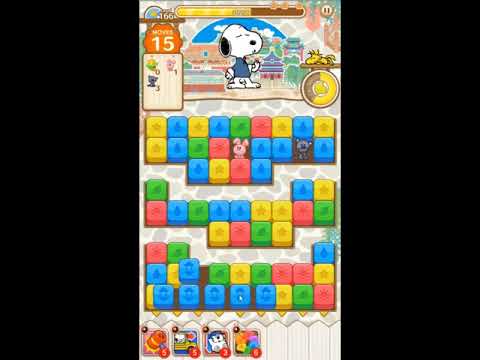 Snoopy Puzzle Journey Level 166 - NO BOOSTERS 🐶🧩🧳 | SKILLGAMING ✔️