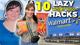 10 LAZY Weight Loss Hacks from Walmart (Eat This Not That)