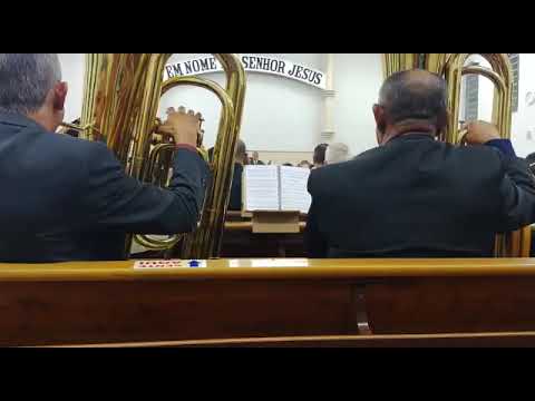 Ensaio em Londrina hino 412 Senhor Recordamos aqui.