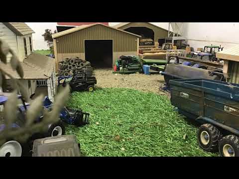 Early silage cut from earlier this year,1.32 scale stop motion