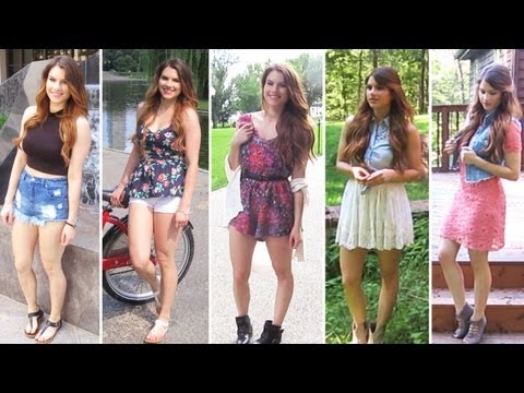 My Summer Lookbook: 5 Complete Outfit Ideas!