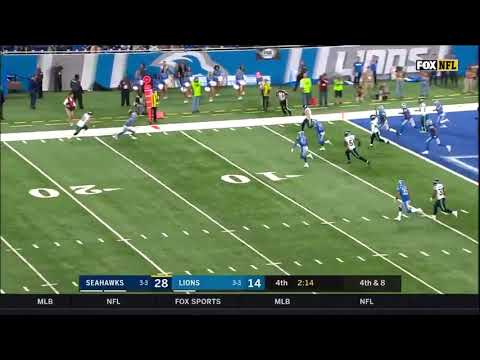 Seattle Seahawks Vs Detroit Lions Fake Punt Conversion