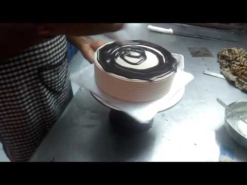 Chocolate truffle cake