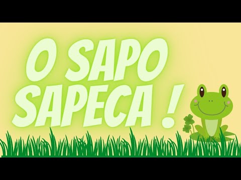 A História Do SAPO SAPECA (infantil) #kids #kidsvideo #love