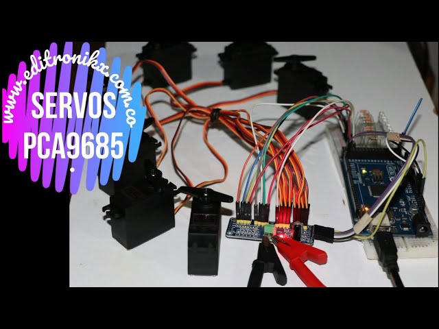 Vídeo relacionado con AZDelivery 3 x PCA9685 16 Canales 12 bit PWM Controlador Servo compatible con Arduino y Raspberry Pi con E-Book incluido!