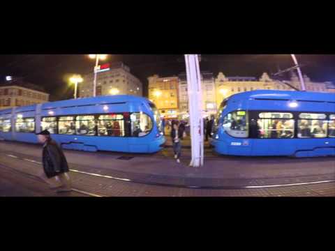 CROÁCIA Impressões de Zagreb: Praça Ban Jelačić 4K