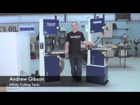 Infinity Cutting Tools - Rikon 14" Bandsaws