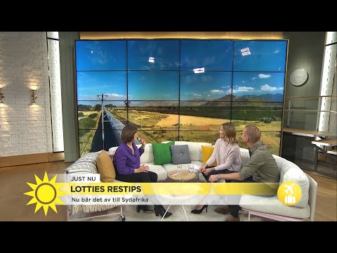 Resexperten om att tågluffa i Sydafrika: "Riktigt romantiskt!" - Nyhetsmorgon (TV4)