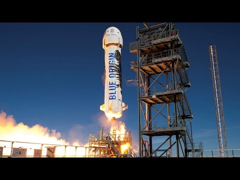 Click to Watch the Will you ride on this rocket? Blue Origin unveils new, reusable rocket as big as Saturn V video
