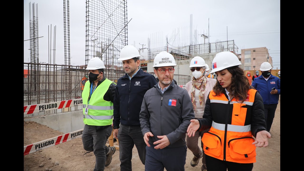 Avanza la construcción del nuevo Edificio de Especialidades de Carabineros en Arica
