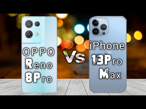 oppo reno 8 pro vs iphone 13 pro max  || Full Comparison - Which one is Best.