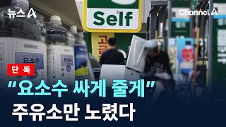 [단독]“요소수 싸게 줄게”…주유소만 노렸다 / 채널A / 뉴스A