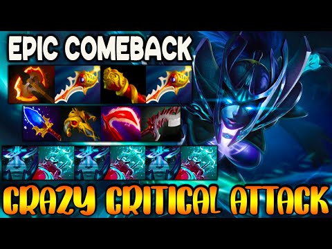 EPIC COMEBACK - CARRY PHANTOM ASSASSIN - THE MOST CRAZY CRITICAL ATTACK - DOTA 2 GAMEPLAY
