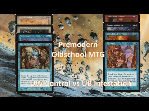 UW Control vs UB Zombie Infestation - Premodern - MTG
