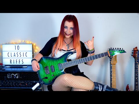 10 ICONIC Classic Metal RIFFS