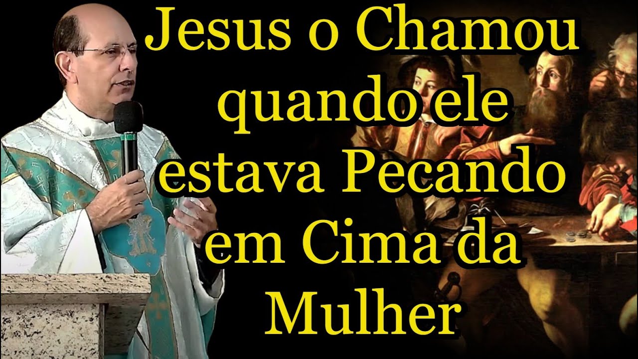 Jesus o Chamou quando ele estava Pecando em Cima da Mulher - Padre Paulo Ricardo #padrepauloricardo
