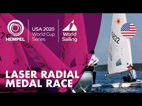 Laser Radial Medal Race | Hempel World Cup Series Miami 2020