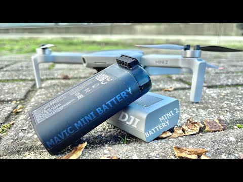DJI mini 2 battery range test (mini 1 vs mini 2 battery) 4k