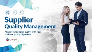 Supplier Quality Management System | Vendor Performance Management Software - Qualityze Inc