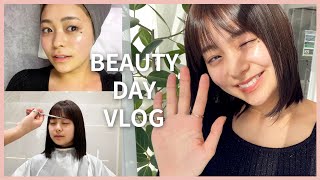 【Vlog】年末の駆け込み美容day🧖‍♀️✨行きつけのヘアサロン＆美肌サロンで整えてもらいました🫶【田﨑さくら】