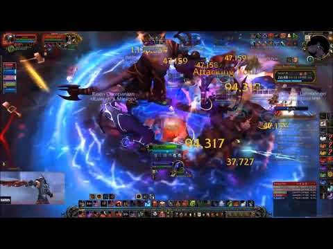 Black Rook Hold Mythic +15 on time +2 Blood DK pov 7.3.5 (Raging, Necrotic, Tyrannical)