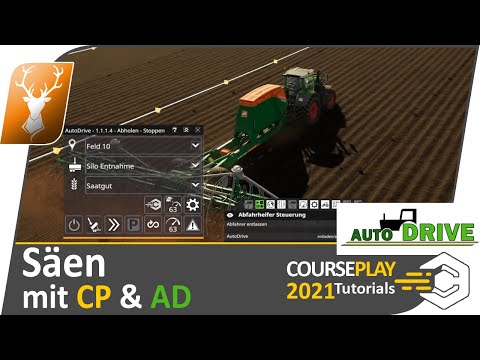 🚜 CoursePlay & AutoDrive: Säen mit Course Play und Auto Drive // Schritt für Schritt zum Profi