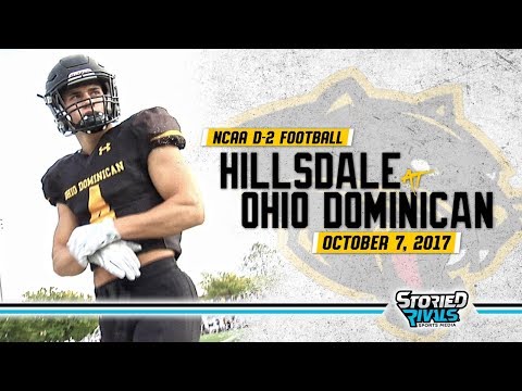 NCAA Football | Hillsdale at Ohio Dominican University [10/7/17]