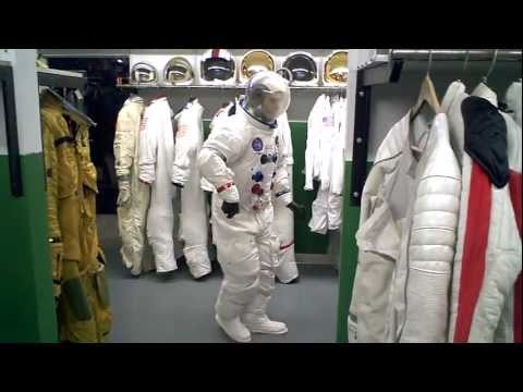 Al Walser Moonwalking In original NASA Space Suit | Reality Show behind the scenes