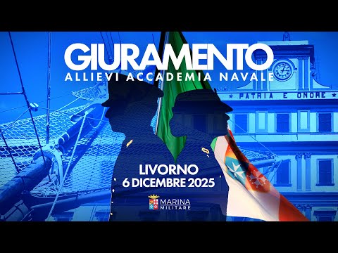 Giuramento Allievi Accademia Navale - Livorno 6 Dicembre 2025