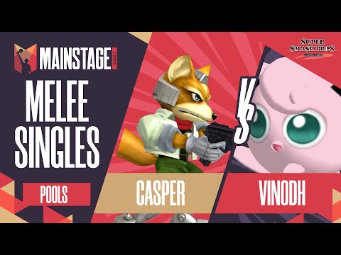 Casper vs Vinodh - Melee Singles: Pools - Mainstage 2021 | Fox vs Puff