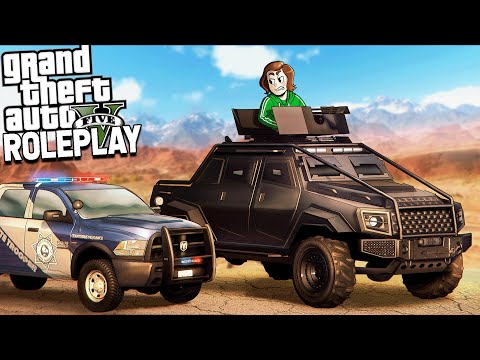 TROLLING COPS WITH MY INSURGENT - GTA RP