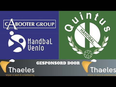 Cabooter Group HandbaL Venlo DS1 tegen  HV Quintus DS1