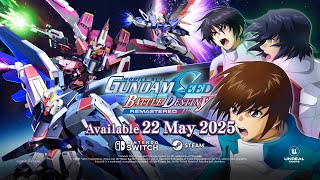Mobile Suit Gundam SEED Battle Destiny Remastered (Multi-Language) video 1