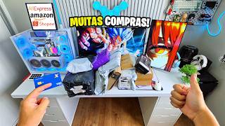 COMPREI tudo isso NAS PROMOS da INTERNET! (So coisa boa🔥)