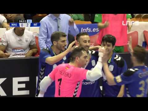 Gol Rivillos (2-0) en el Magna Gurpea - Movistar Inter. Play Off semis 2