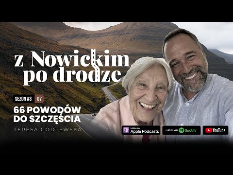 "Z Nowickim Po Drodze"- spotkanie 28 - "66 powodów do szczęścia" - Teresa Godlewska