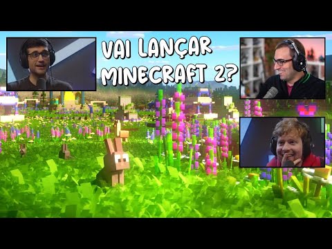 EPIC REACTIONS TO THE MINECRAFT LEGENDS TRAILER