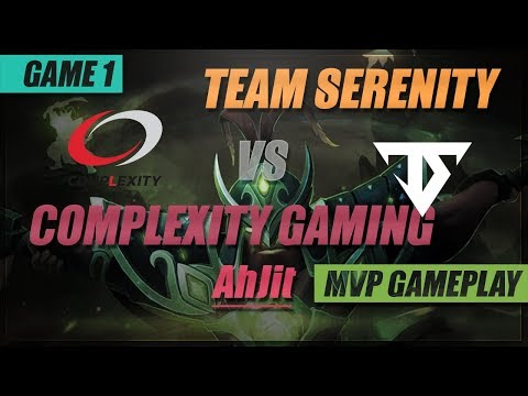 AhJit MVP Gameplay | compLexity Gaming vs Team Serenity | Game 1