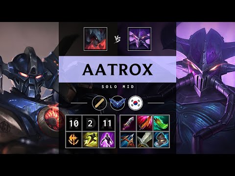 Aatrox Mid vs Kassadin - KR Diamond Patch 25.19