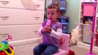 3 Year Old Singing Natalie Grant &quot;Greatness of Our God&quot;