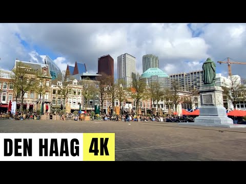 DEN HAAG, NETHERLANDS 🇳🇱 [4K] The Hague City Centre — Walking Tour