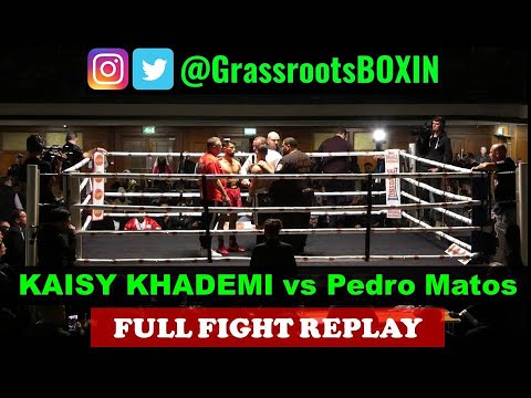 KAISY KHADEMI vs Pedro Matos | WBO European Super Fly Title | FULL FIGHT World Boxing Organisation