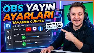 OBS YAYIN AYARLARIM 2026 – Kasma, Donma, Pixelleşmeye SON!