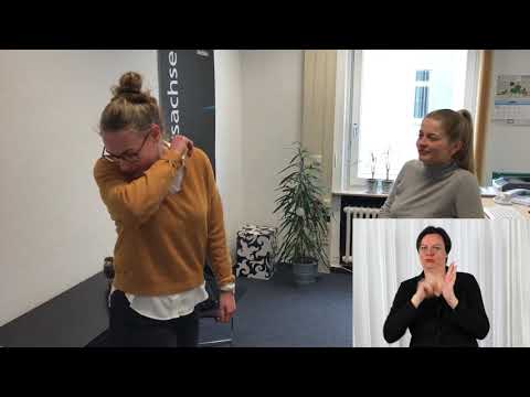 Drei Fragen - drei Antworten zum Coronavirus (Gebärdensprache)