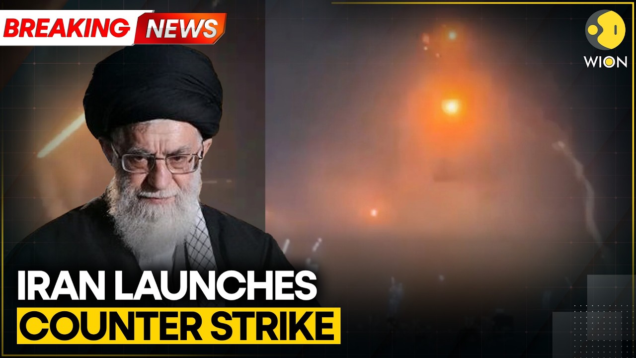Iran attacks Israel: Iran Launches Counter Strike on Israel | WION Breaking